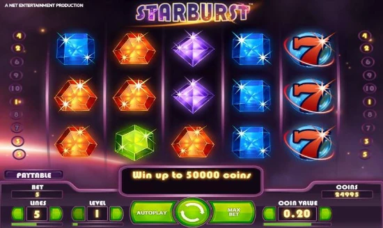 Starburst gokkast